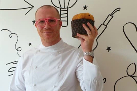 LABORATORIO lucca cantarin dimostrazione panettone per dolcelinea in laboratorio